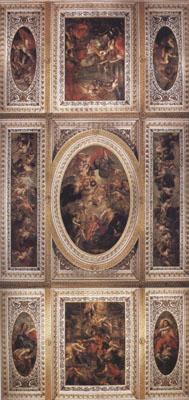 Peter Paul Rubens The Banquetion House (mk01) Norge oil painting art